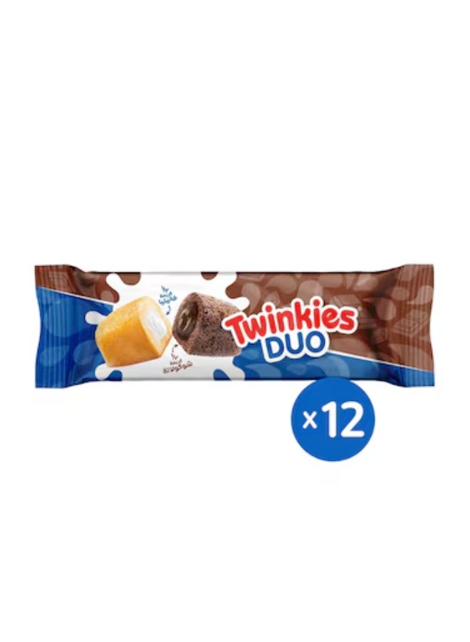 Twinkies duo Cream and Chocolat Pack of 12